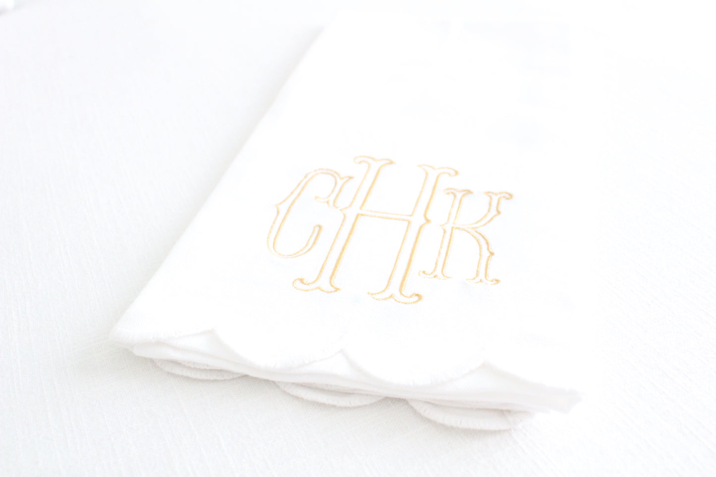 Scallop Tea Towel