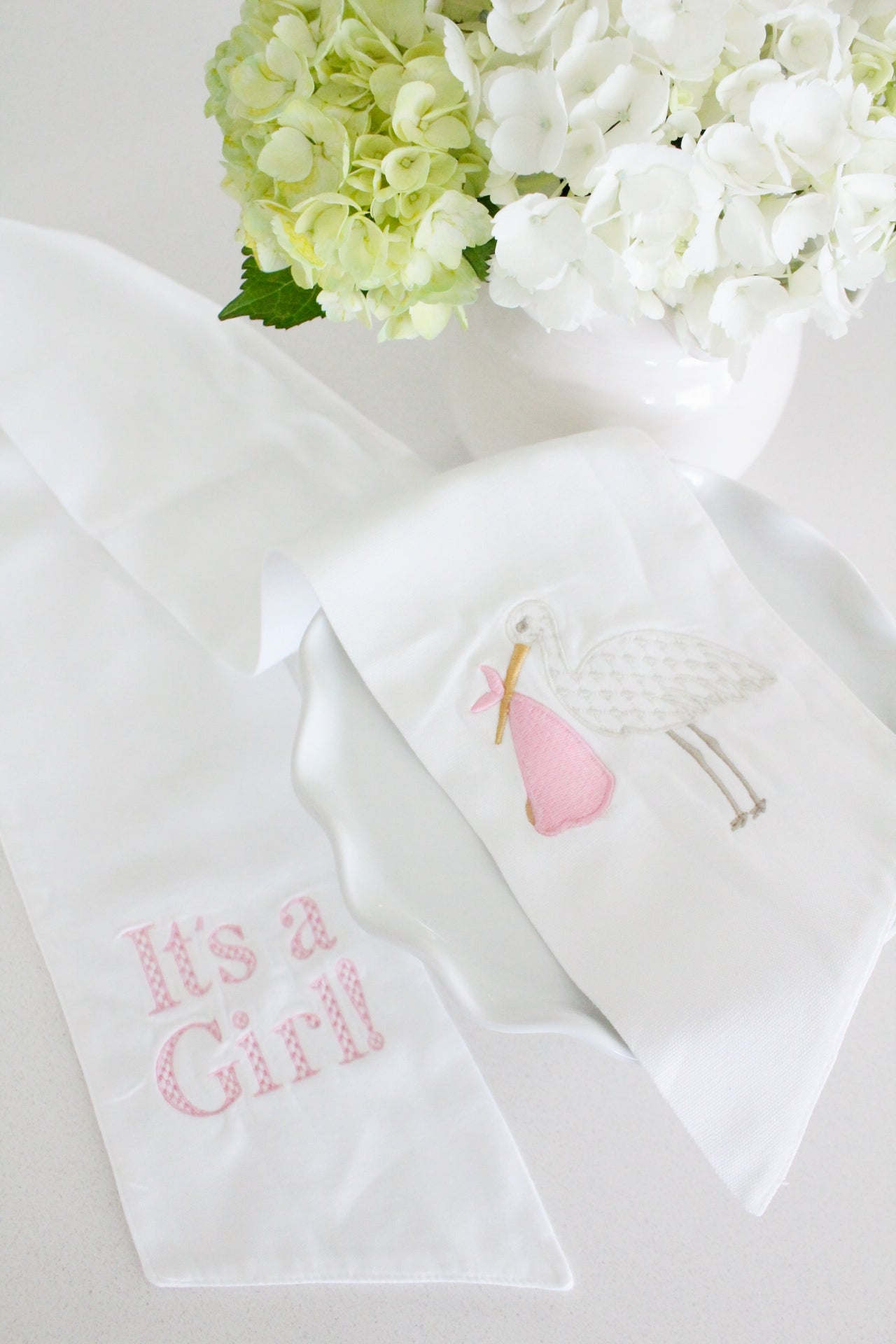 "It's a Girl!' Wreath Sash