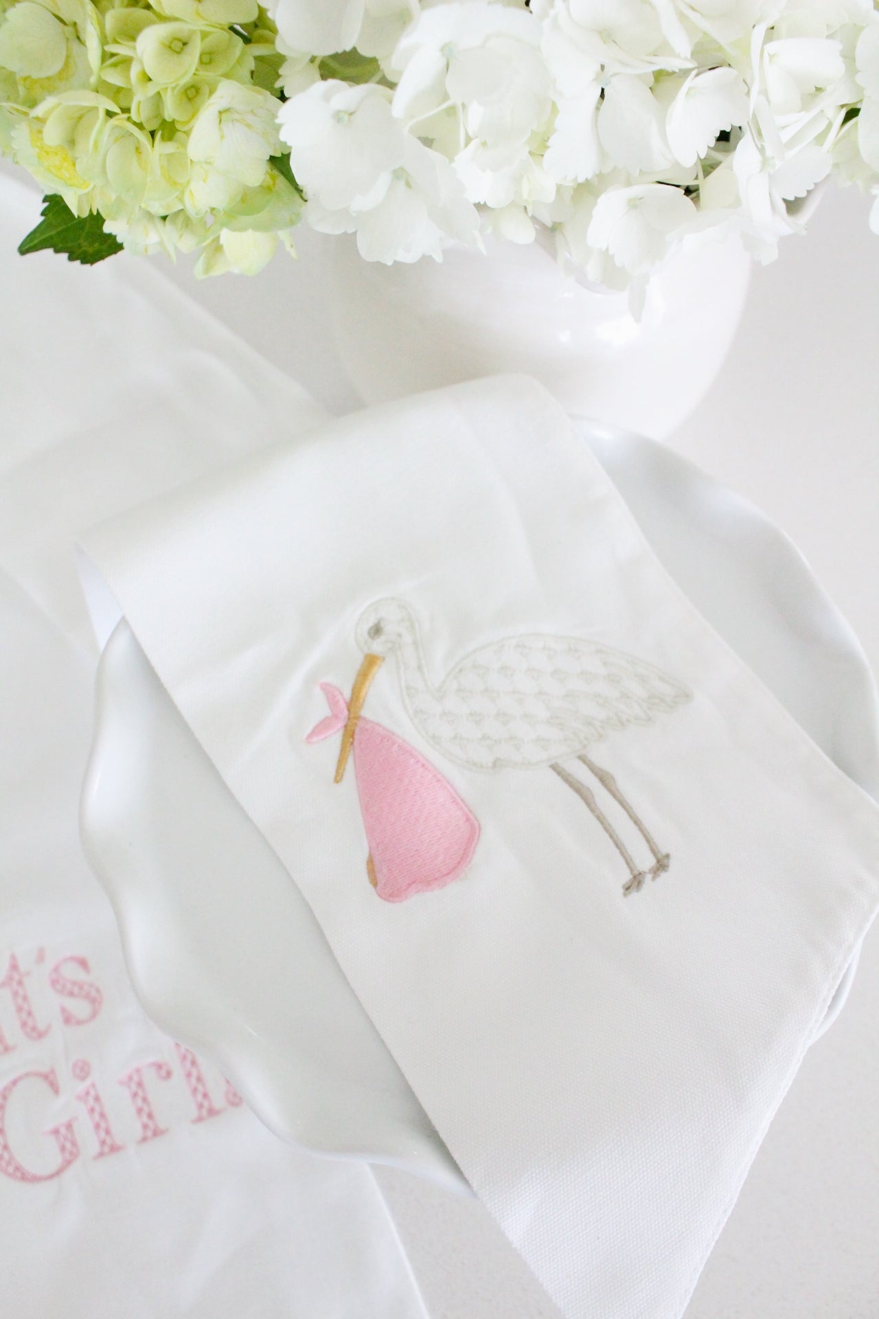 "It's a Girl!' Wreath Sash