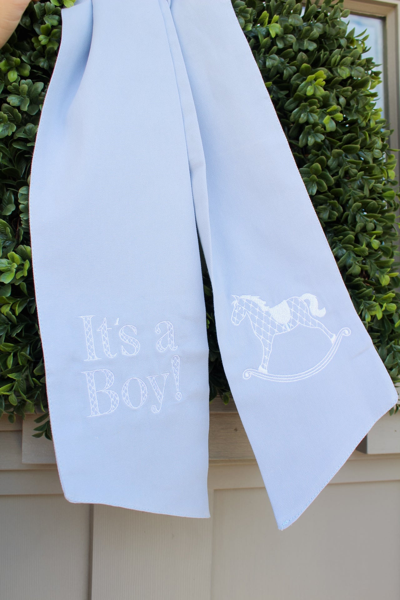 "It's a Boy!" Wreath Sash