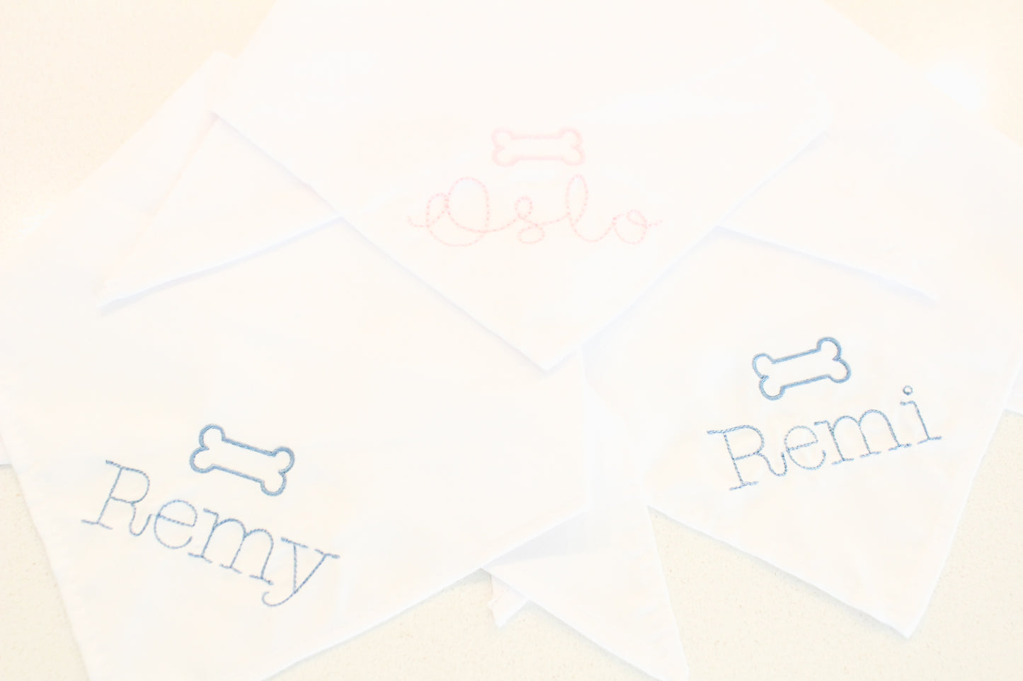White Dog Bandana