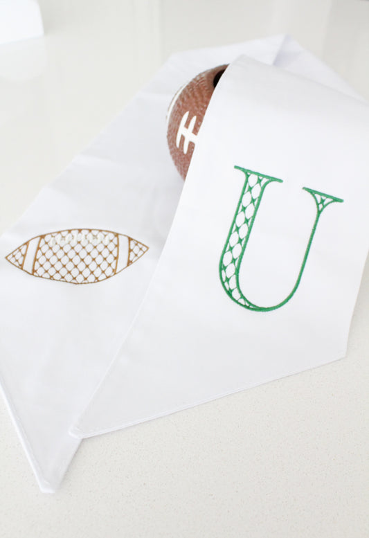 Football Wreath Sash