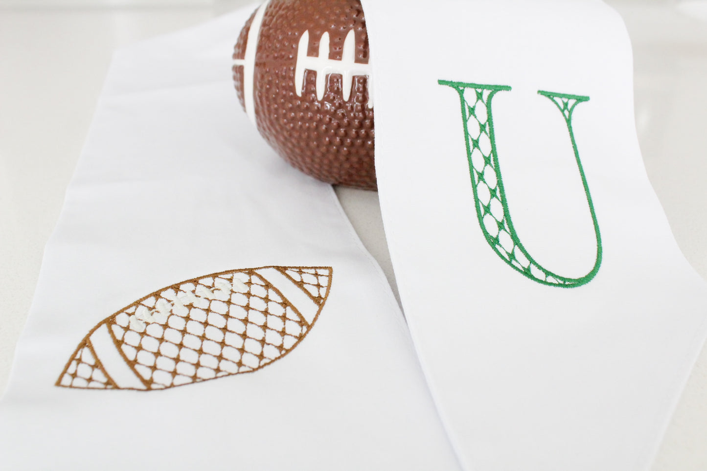 Football Wreath Sash