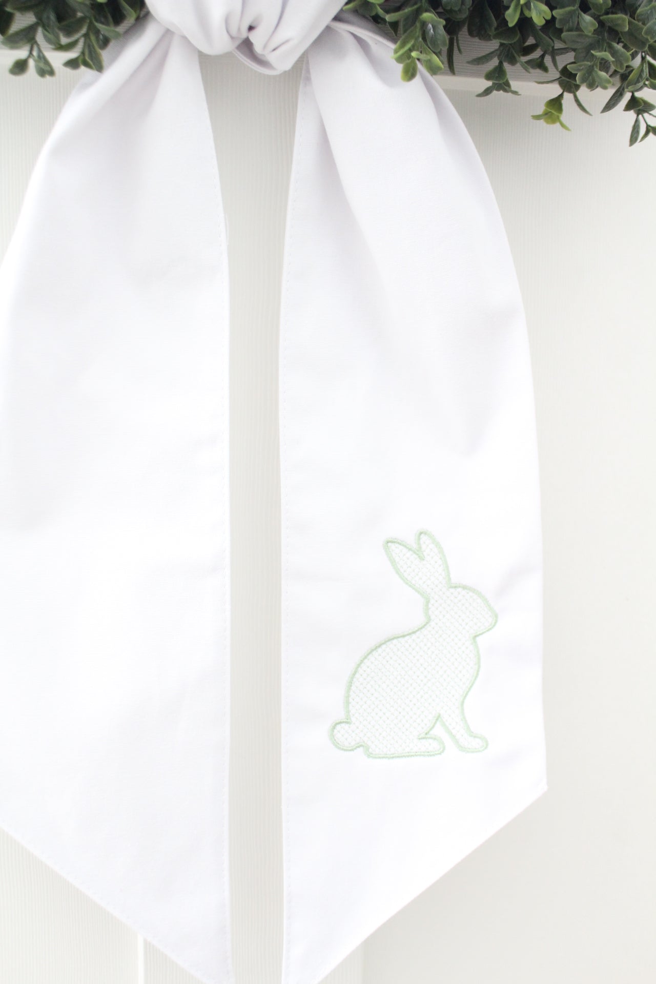 Easter Bunny Wreath Sash