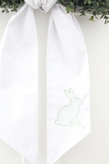 Easter Bunny Wreath Sash