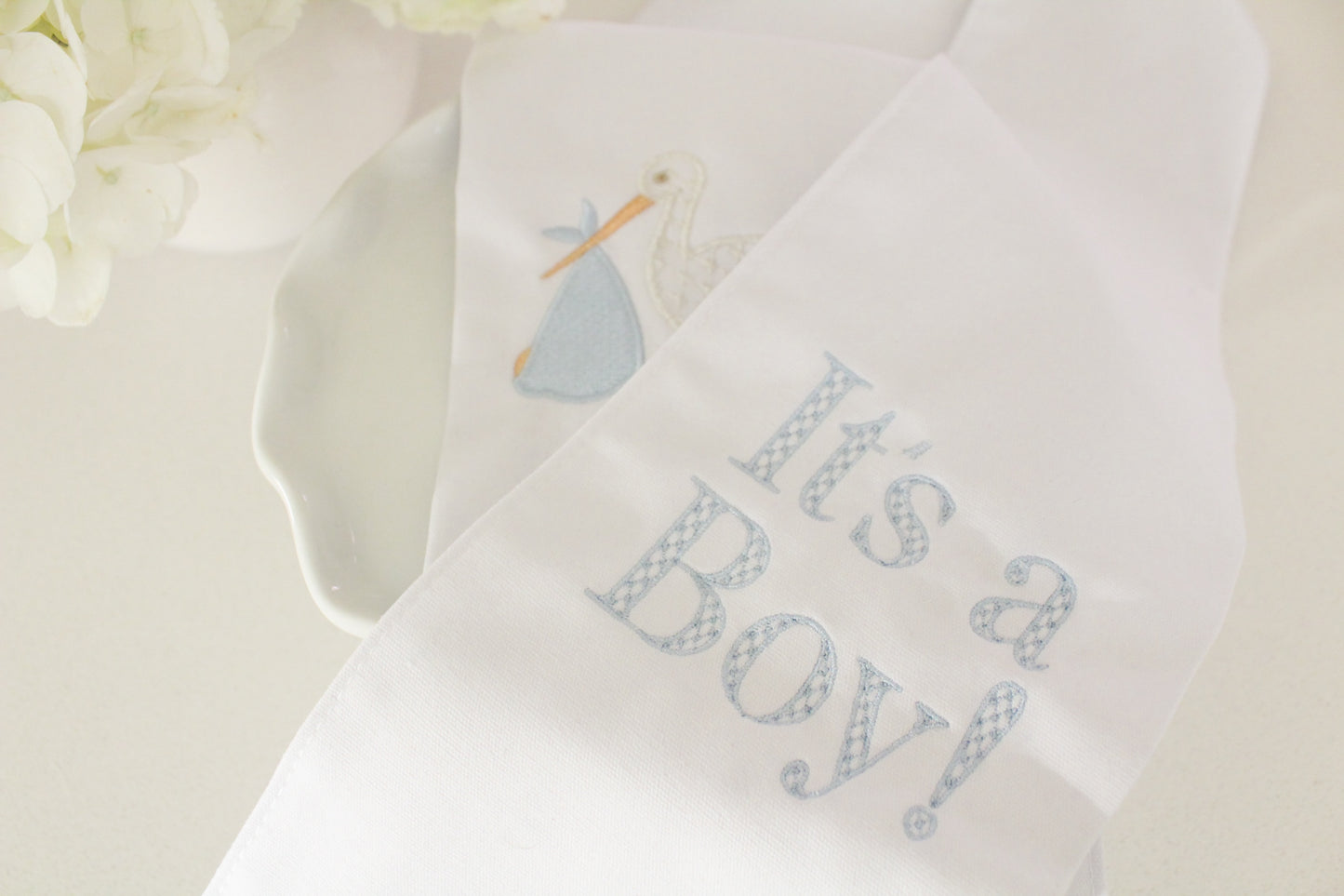 "It's a Boy!" Wreath Sash