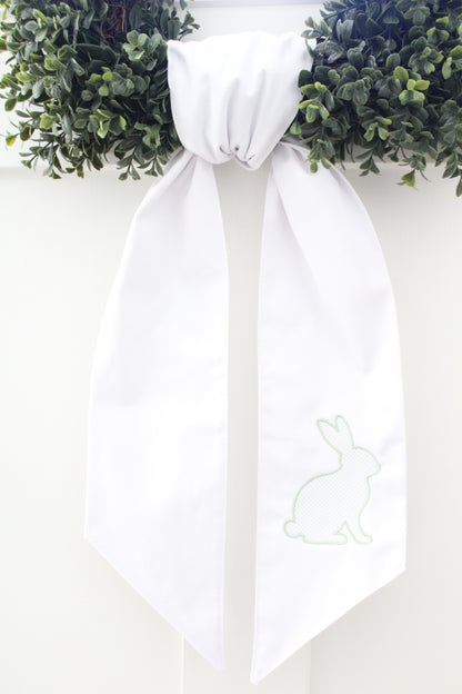 Easter Bunny Wreath Sash