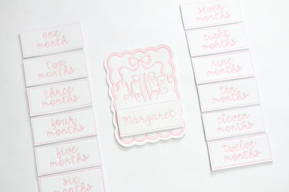Monthly Milestone Cards