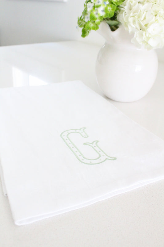 White Tea Towel