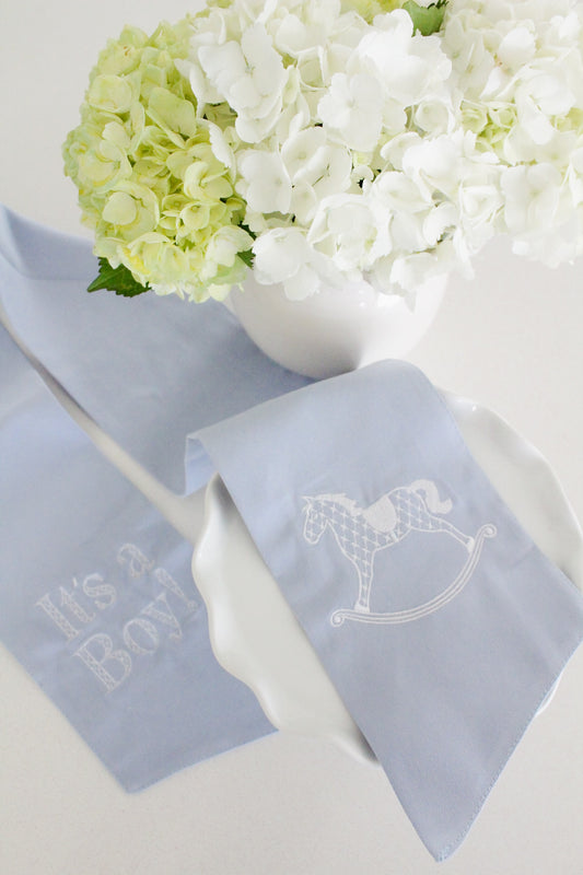 "It's a Boy!" Wreath Sash
