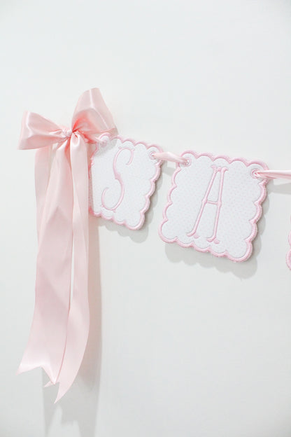 Scallop Name Banner