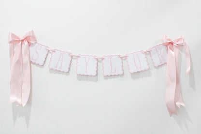 Scallop Name Banner