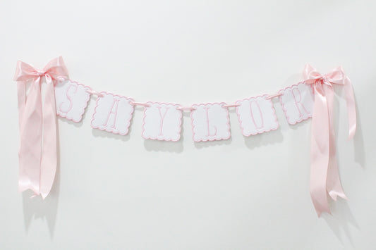 Scallop Name Banner