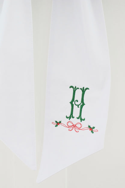 Holly Jolly Wreath Sash