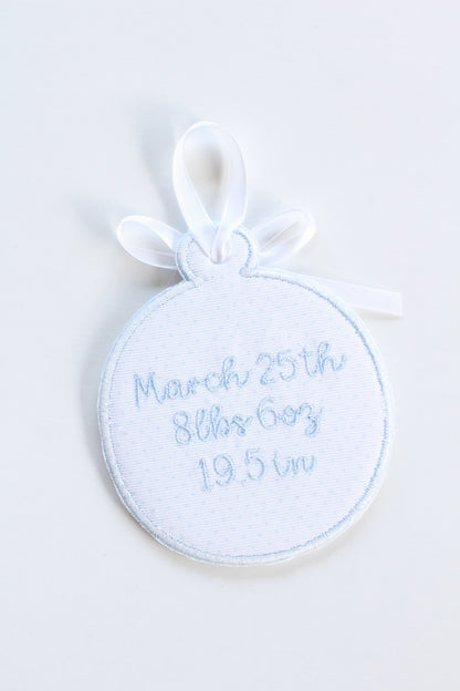 Baby's First Christmas Ornament