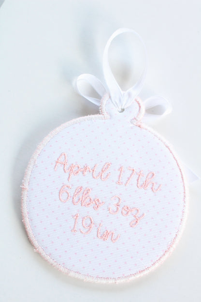 Baby's First Christmas Ornament