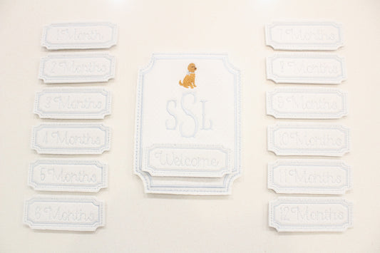 Monthly Milestone Cards