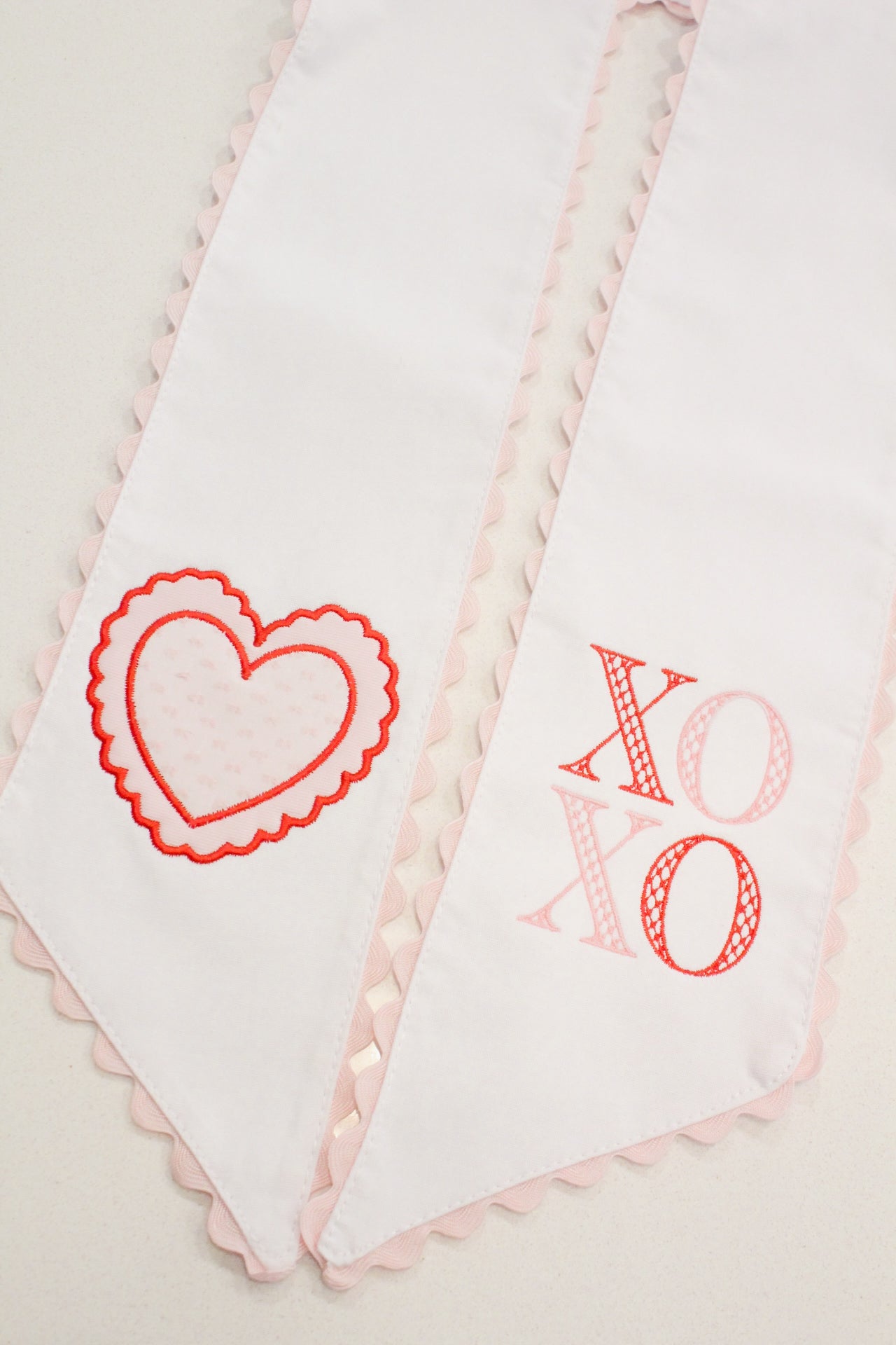 XOXO Wreath Sash