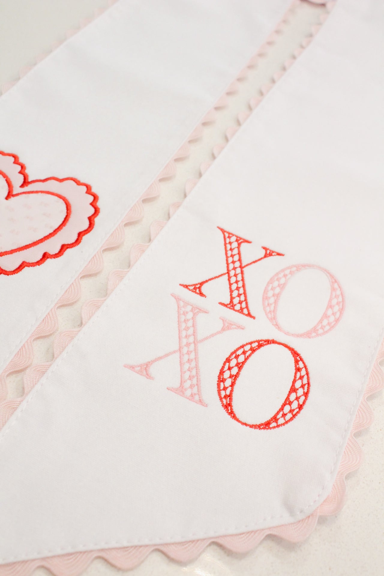 XOXO Wreath Sash