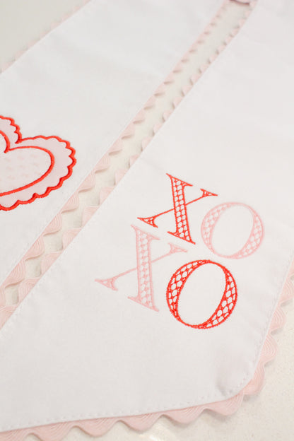 XOXO Wreath Sash