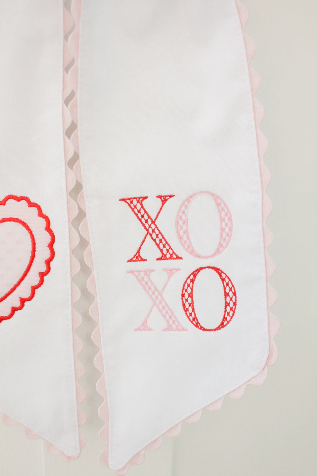 XOXO Wreath Sash