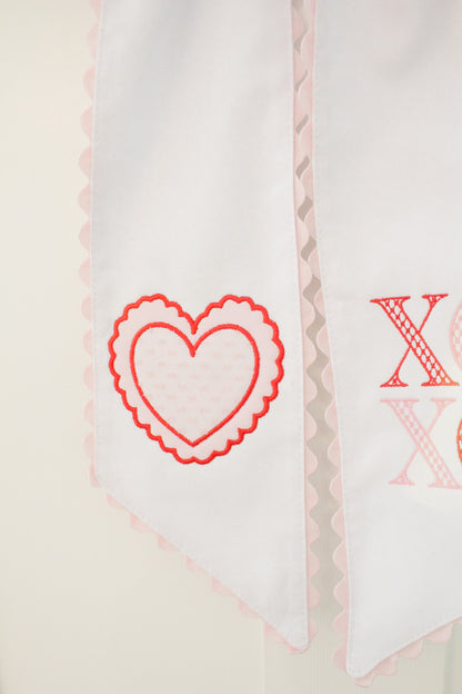 XOXO Wreath Sash